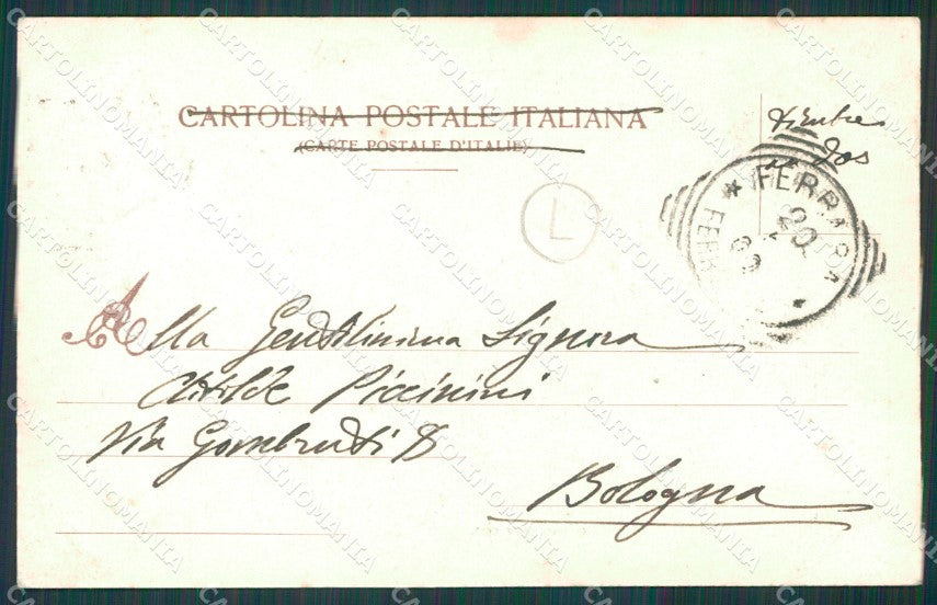 Ferrara città cartolina QZ4466 – retro