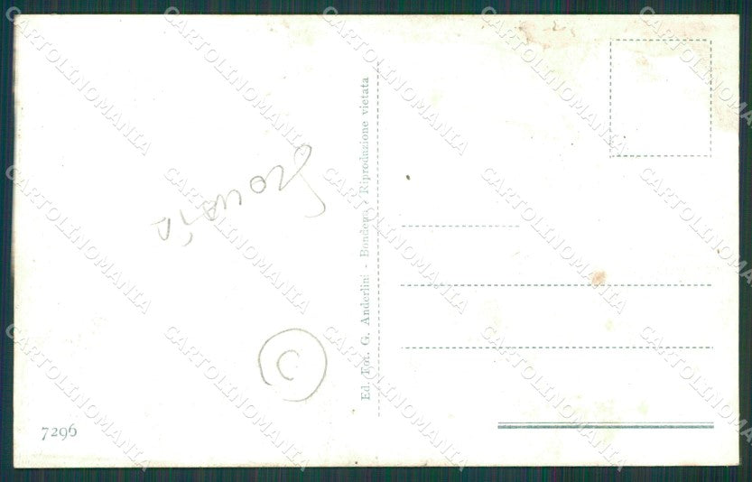 Ferrara Bondeno Stortichino SCOLLATA cartolina QZ4479 – retro