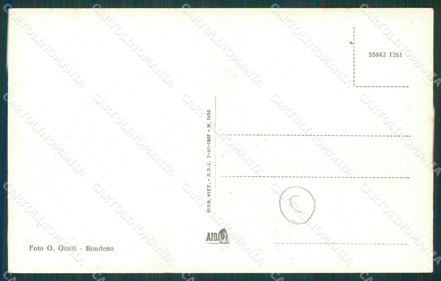 Ferrara Bondeno cartolina QZ4480 – retro