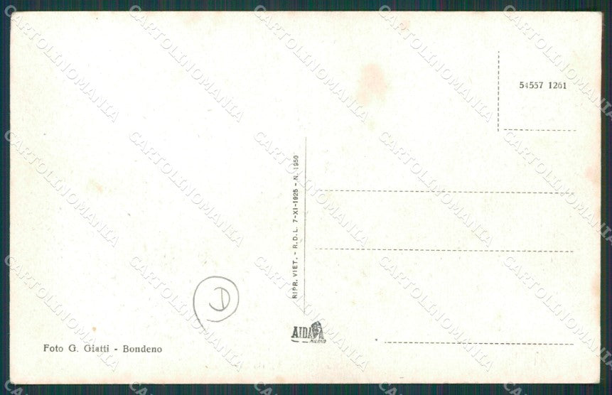 Ferrara Bondeno cartolina QZ4484 – retro