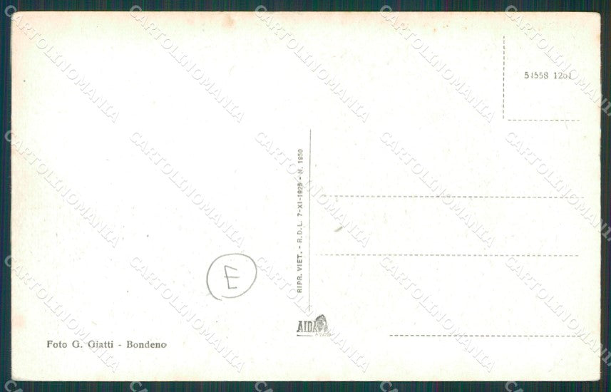 Ferrara Bondeno cartolina QZ4485 – retro