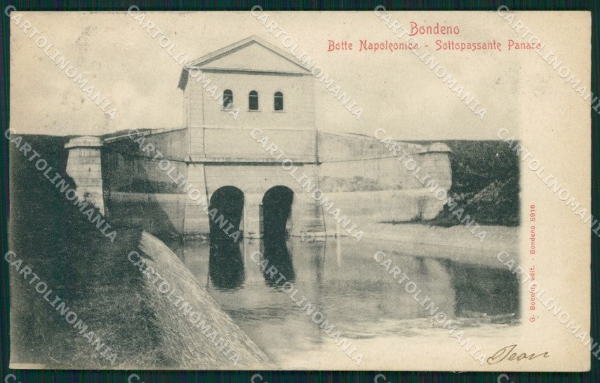Ferrara Bondeno STRAPPINO cartolina QZ4487 – fronte
