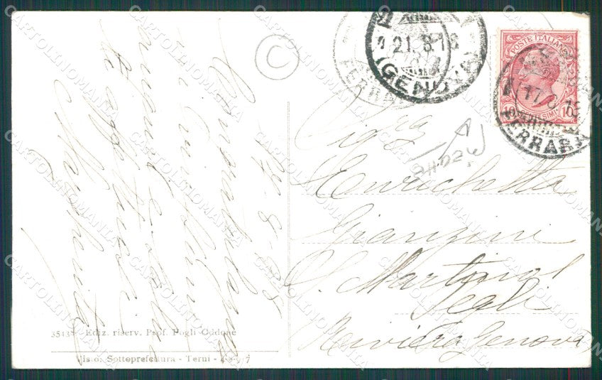 Ferrara Mesola PIEGHE cartolina QZ4516 – retro