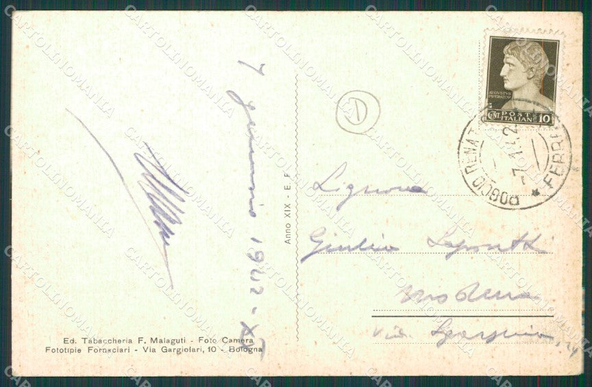 Ferrara Poggio Renaticocartolina QZ4522 – retro