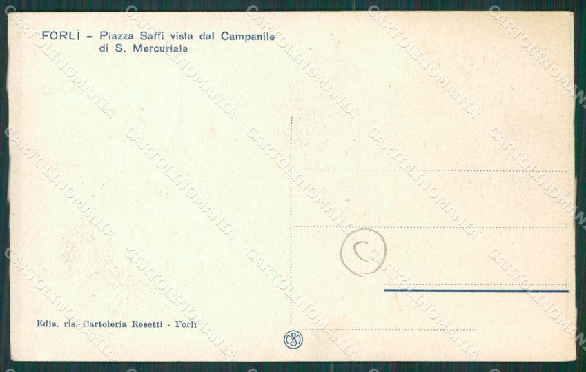 Forlì città cartolina QZ4547 – retro