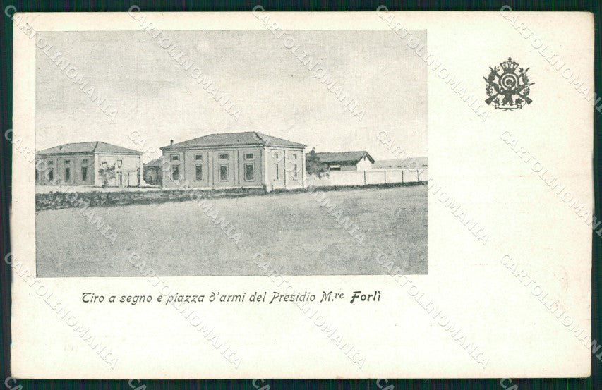 Forlì città Militari Tiro a Segno cartolina QZ4552 – fronte