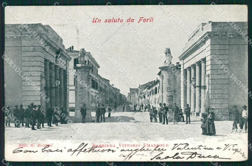 Forlì città cartolina QZ4554 – fronte