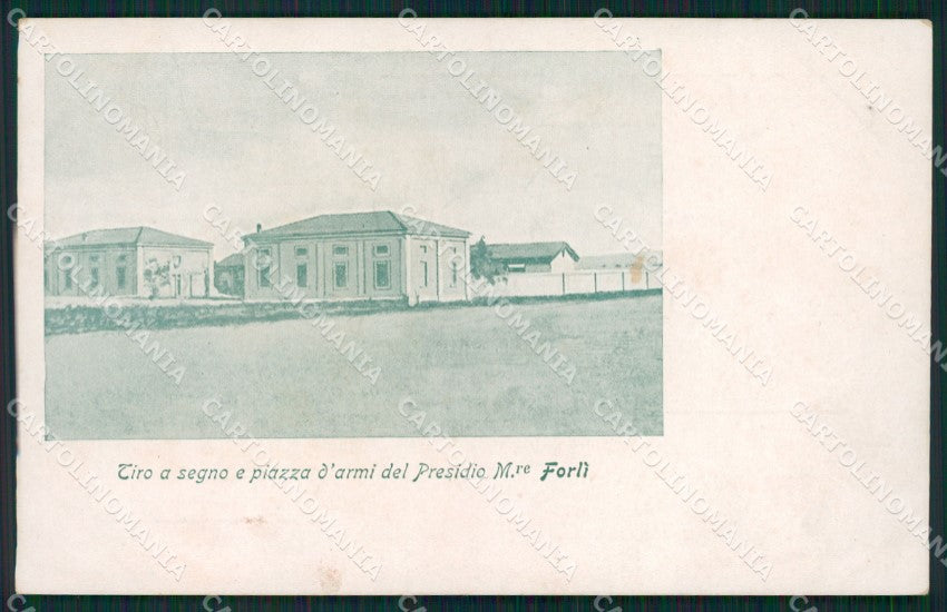 Forlì città Militari Tiro a Segno cartolina QZ4561 – fronte