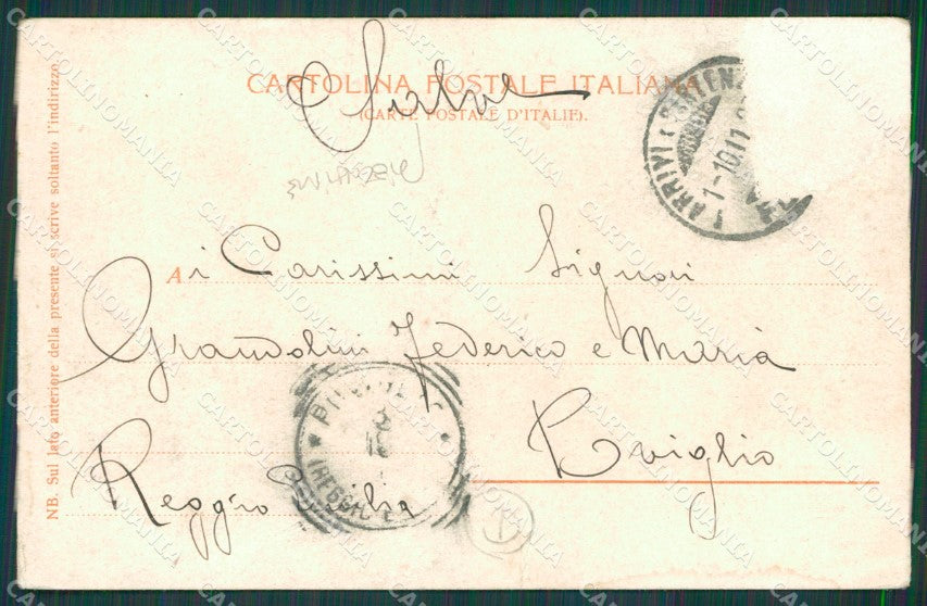 Forlì città PIEGHINE cartolina QZ4562 – retro