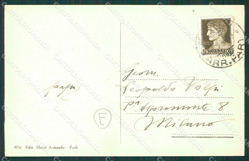 Forlì città cartolina QZ4574 – retro