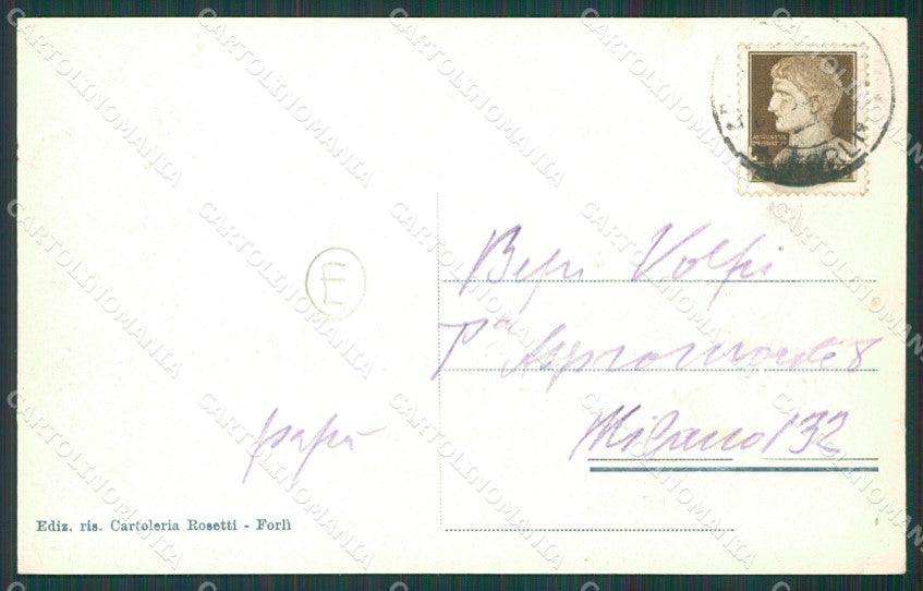 Forlì città cartolina QZ4575 – retro