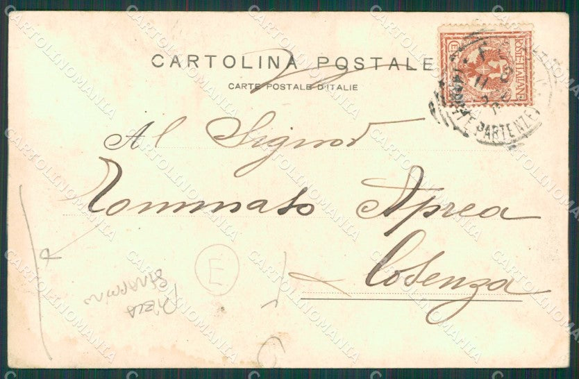 Forlì città STRAPPINO PIEGA cartolina QZ4578 – retro