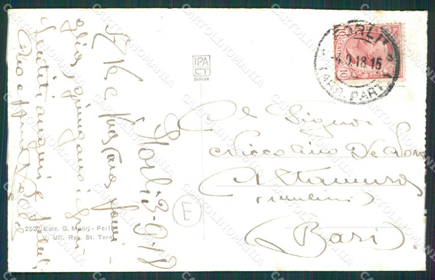 Forlì città cartolina QZ4580 – retro