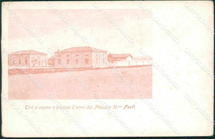 Forlì città PIEGHINA cartolina QZ4589 – fronte