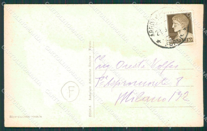 Forlì città cartolina QZ4592 – retro