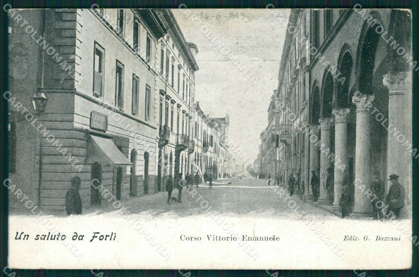 Forlì città cartolina QZ4593 – fronte