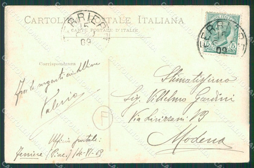 Forlì città cartolina QZ4593 – retro