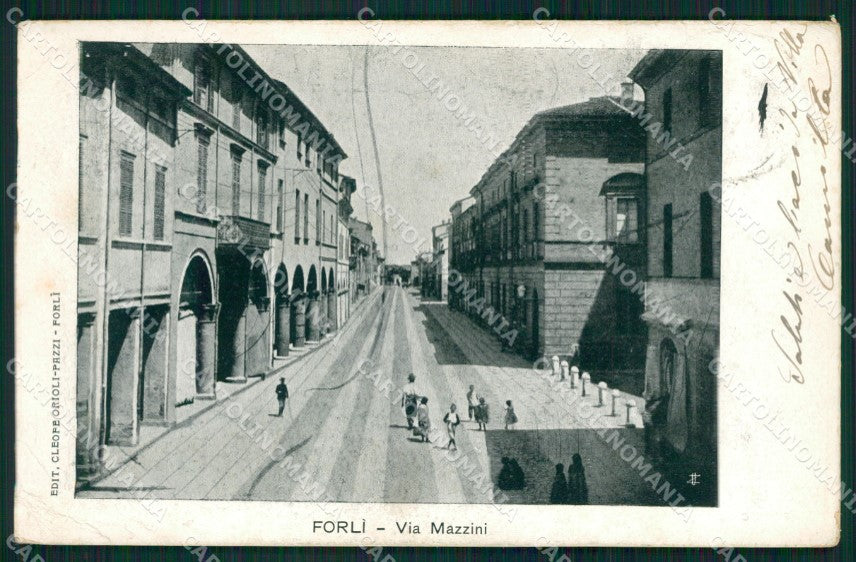Forlì città cartolina QZ4594 – fronte