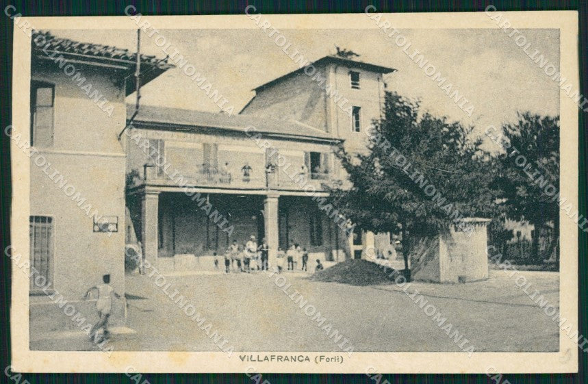 Forlì Villafranca cartolina QZ4599 – fronte
