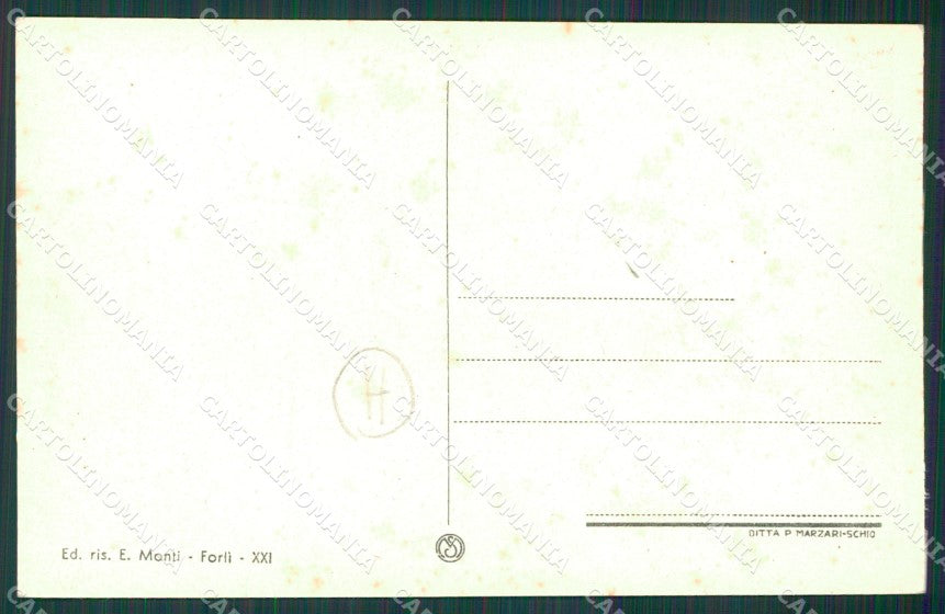 Forlì Villafranca cartolina QZ4599 – retro