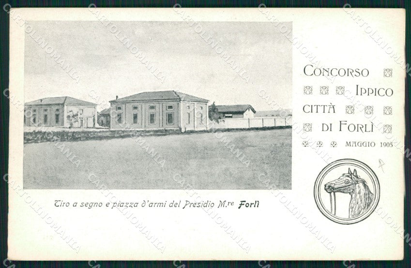 Forlì città Militari Concorso Ippico cartolina QZ4601 – fronte