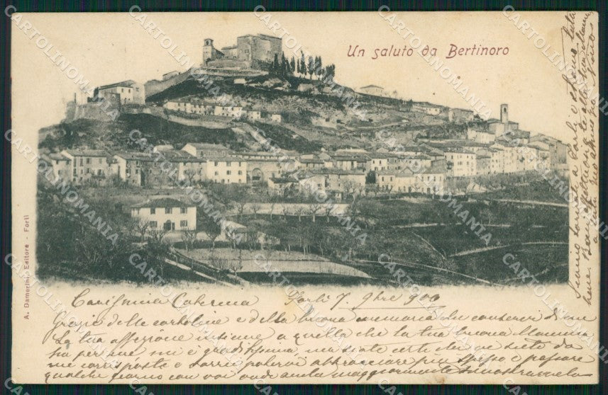 Forlì Bertinoro STRAPPINO cartolina QZ4608 – fronte
