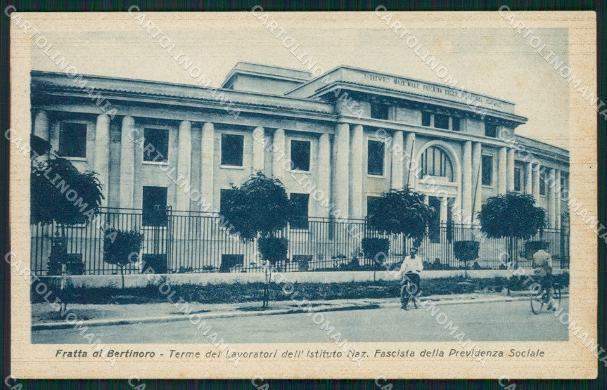 Forlì Bertinoro Fratta Fascismo cartolina QZ4611 – fronte