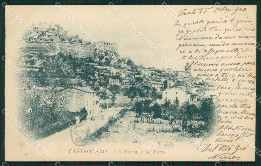 Forlì Castrocaro cartolina QZ4619 – fronte