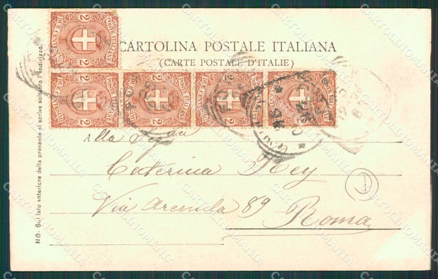 Forlì Castrocaro cartolina QZ4619 – retro