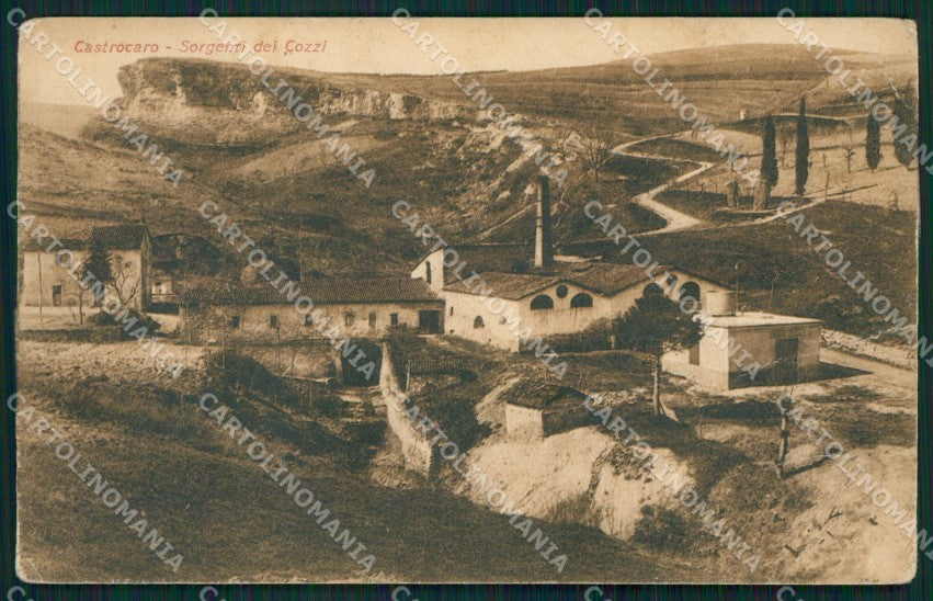 Forlì Castrocaro PIEGHE cartolina QZ4621 – fronte