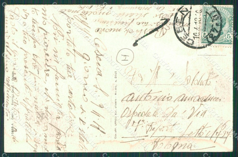 Forlì Cesena cartolina QZ4630 – retro