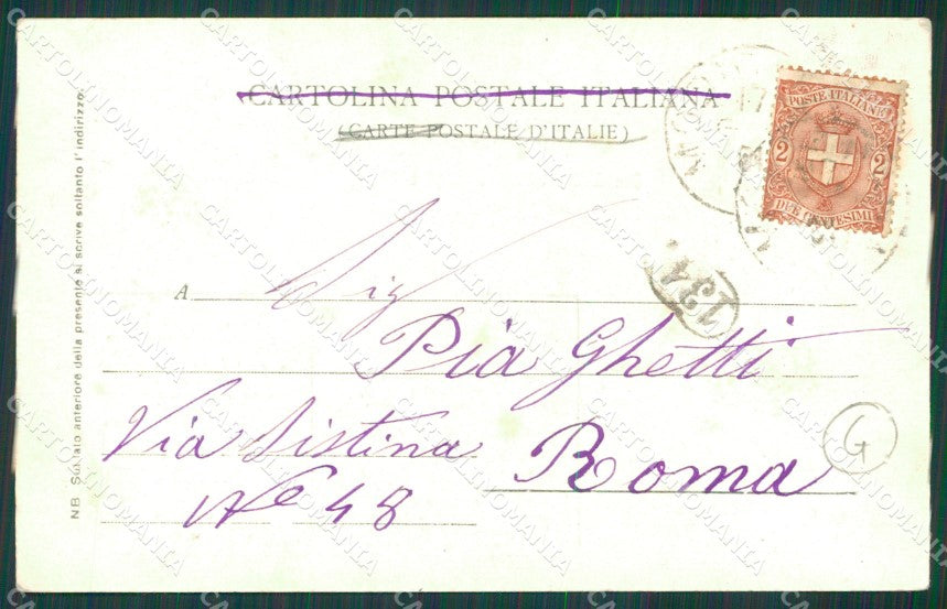 Forlì Modigliana Garibaldi cartolina QZ4633 – retro