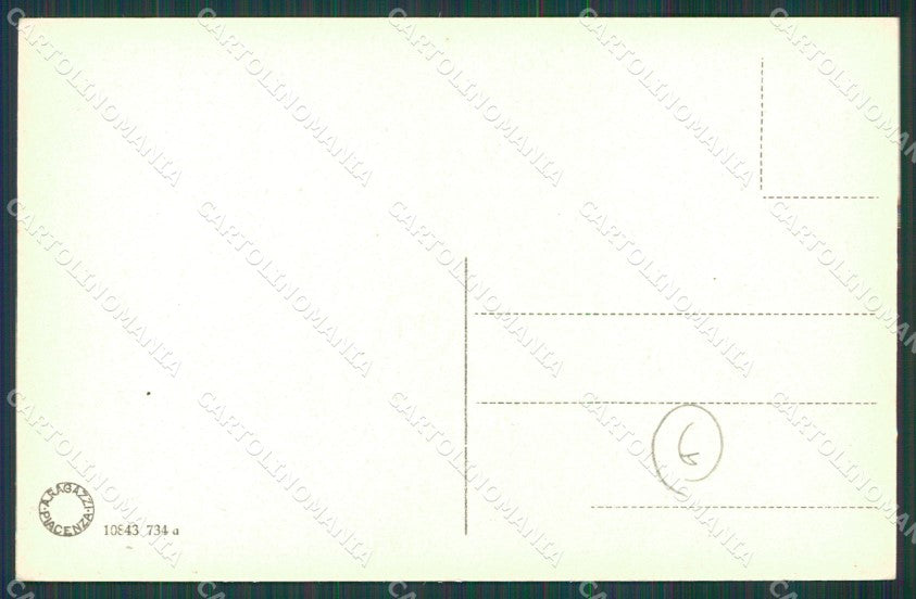 Forlì Mercato Saraceno cartolina QZ4645 – retro