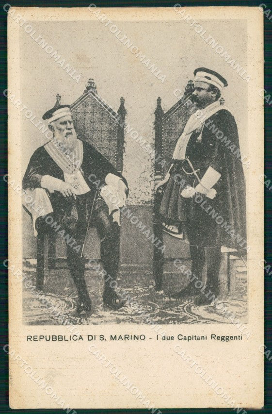 San Marino PIEGA cartolina QZ4653 – fronte