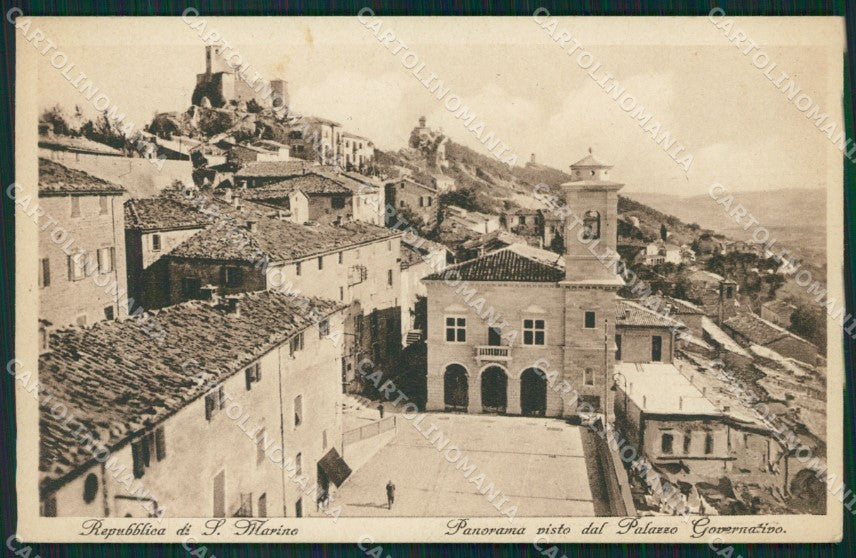 San Marino cartolina QZ4657 – fronte