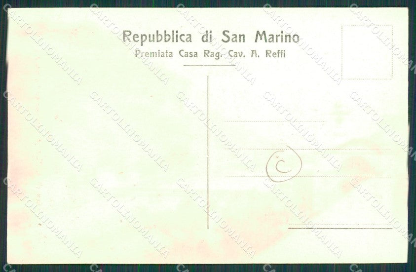 San Marino cartolina QZ4659 – retro