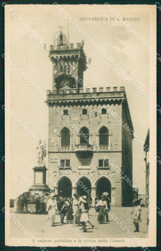 San Marino cartolina QZ4660 – fronte