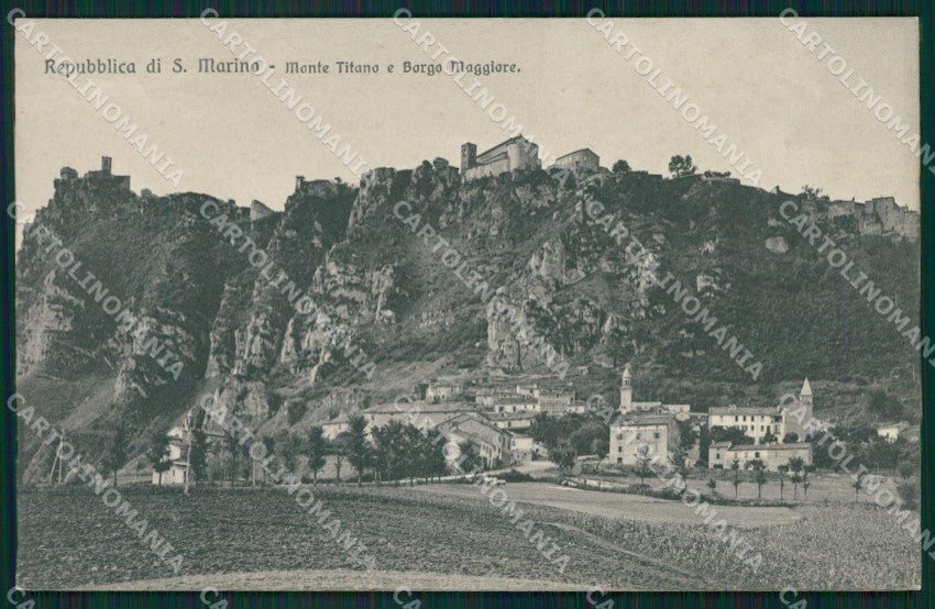 San Marino cartolina QZ4666 – fronte