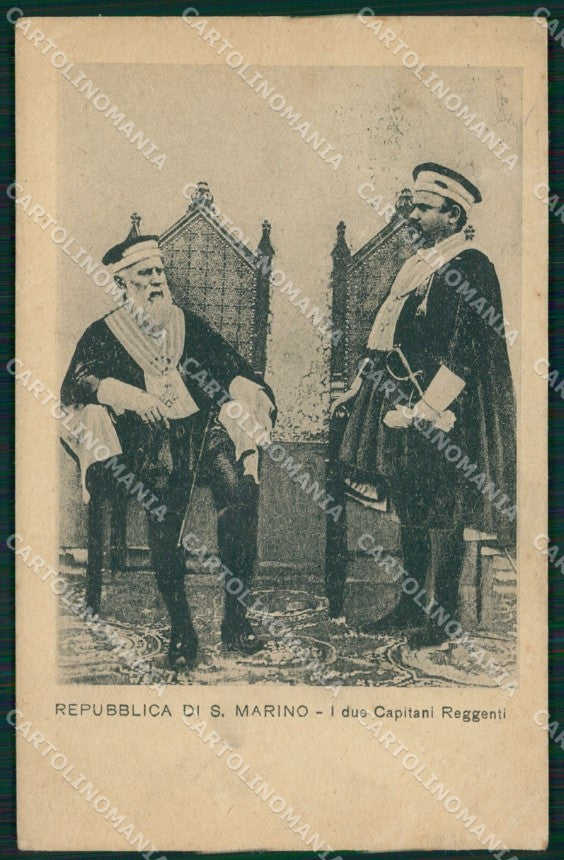 San Marino PIEGA cartolina QZ4669 – fronte