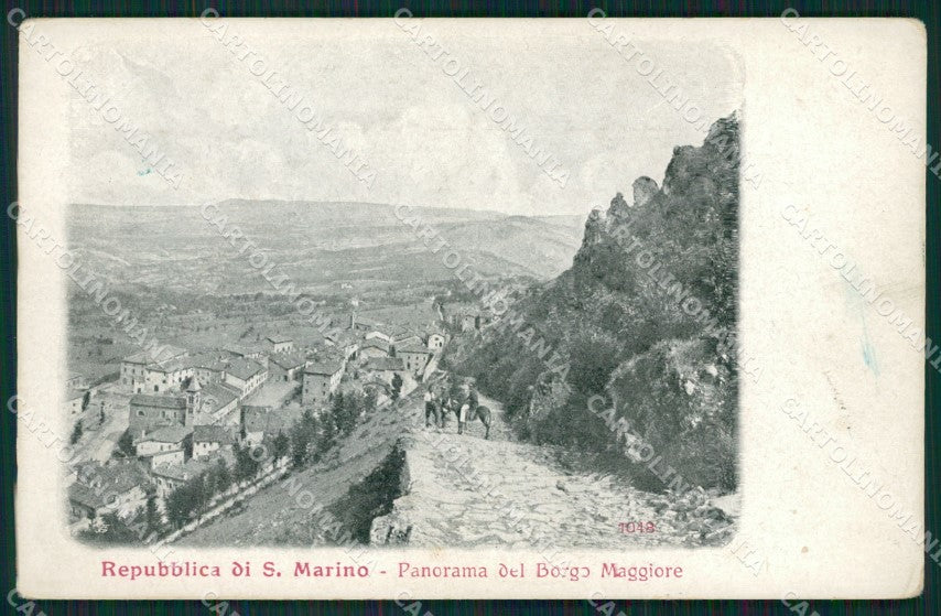 San Marino Alterocca 1048 cartolina QZ4670 – fronte