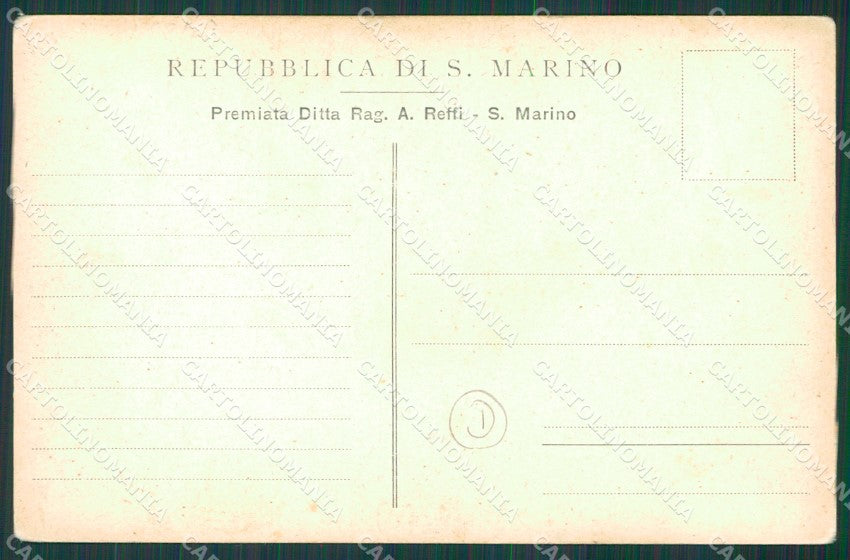 San Marino Alterocca 1048 cartolina QZ4670 – retro