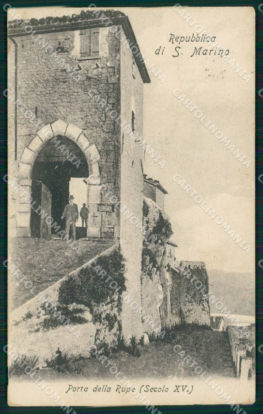 San Marino PIEGA cartolina QZ4672 – fronte