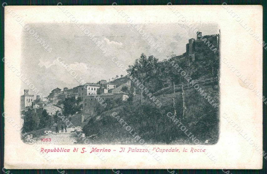 San Marino Alterocca 1053 cartolina QZ4676 – fronte