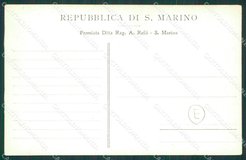 San Marino Alterocca 1053 cartolina QZ4676 – retro