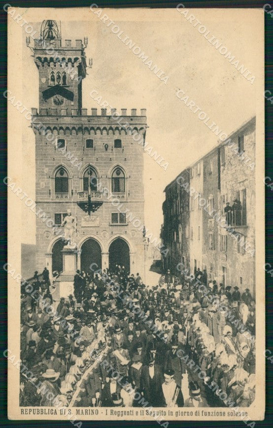 San Marino cartolina QZ4681 – fronte