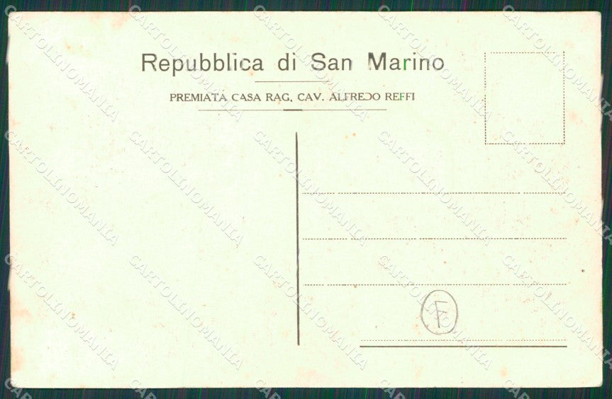 San Marino cartolina QZ4682 – retro