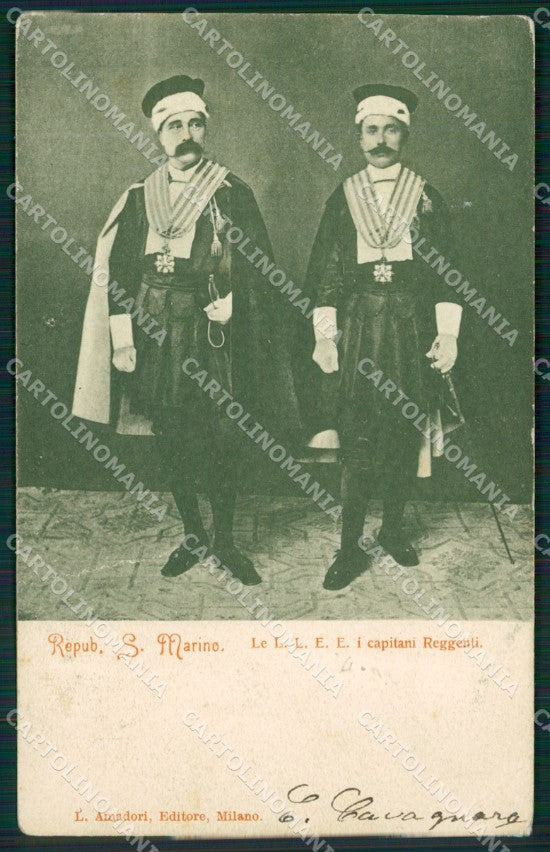 San Marino PIEGHE cartolina QZ4683 – fronte