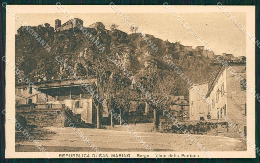 San Marino cartolina QZ4685 – fronte