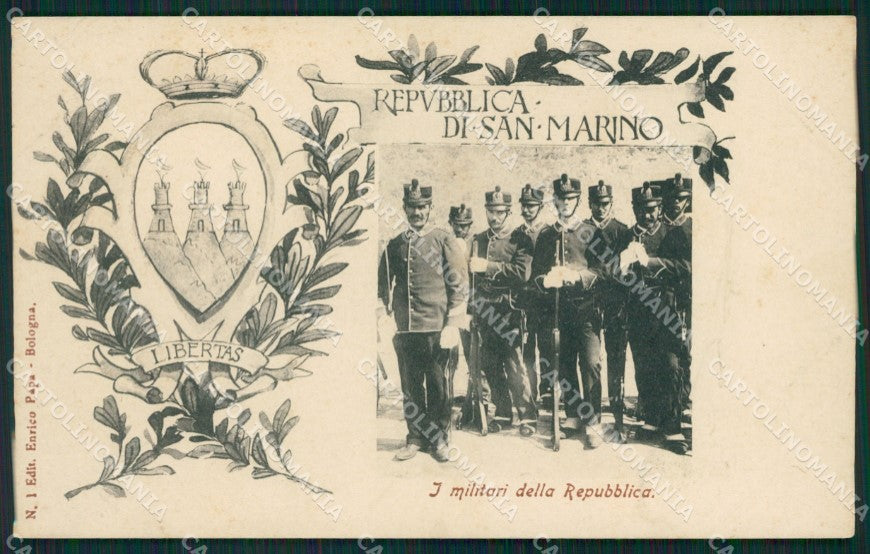 San Marino cartolina QZ4687 – fronte