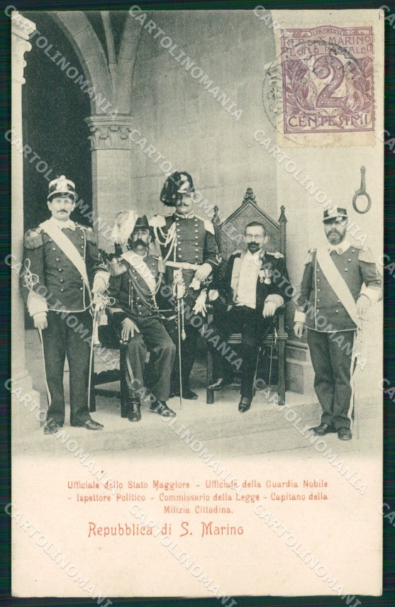 San Marino cartolina QZ4689 – fronte